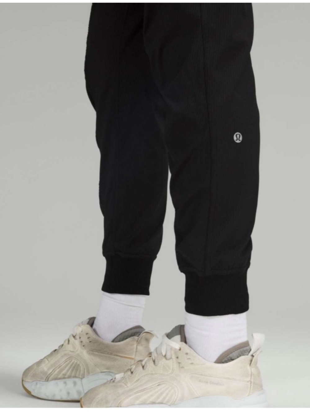 Lululemon Dance Studio Mid Rise Jogger Pants Full Length Black Travel Womens 8 - Picture 6 of 13